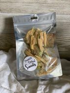 Freeze Dried Apple Fries with Caramel Drizzle 1 oz