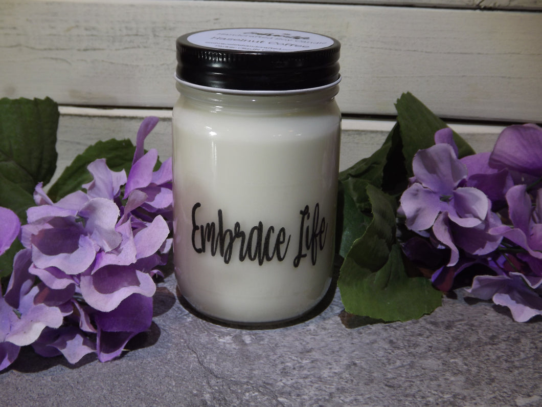 Old Stock|Clearance -  Embrace Life Soy Candle 10.5 oz
